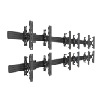 Multibrackets M Wallmount Pro MBW3x2U Push In Pop Out Black