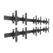 Multibrackets M Wallmount Pro MBW3x2U Push In Pop Out Black