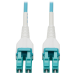 Tripp Lite N821-15M-AQ-AR InfiniBand/fibre optic cable 590.6" (15 m) LC OFNR Aqua color
