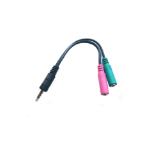 Microconnect AUDALS015 audio cable 0.2 m 3.5mm 2 x 2.5mm Black