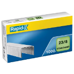 Rapid Staples Standard 23/8 Galvanized Box of 1000