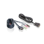 iogear G2L7202U KVM cable Black 2 m