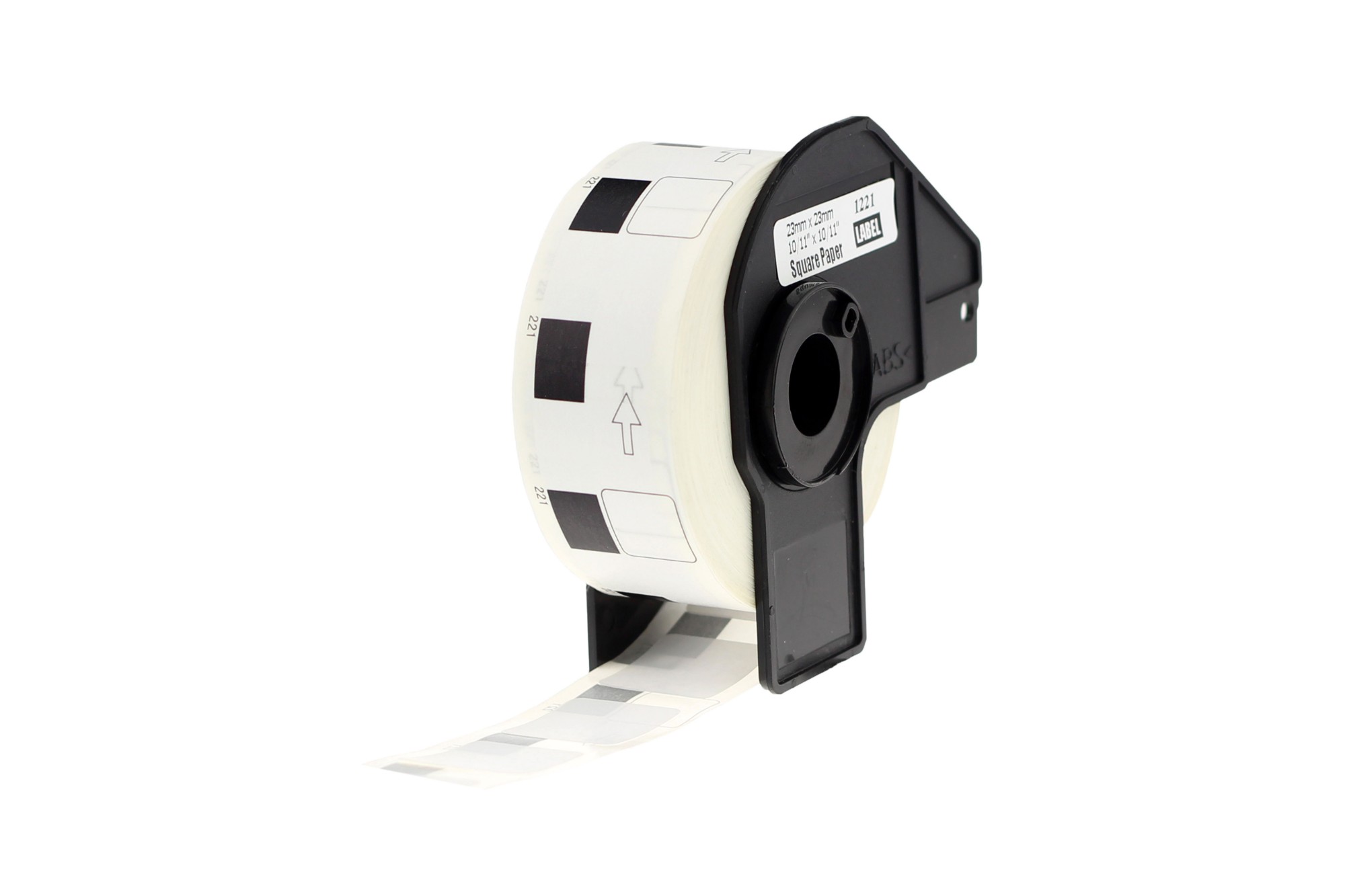 Image of CTS Wholesale Compatible Brother DK-11221 Square White Paper Labels Ro