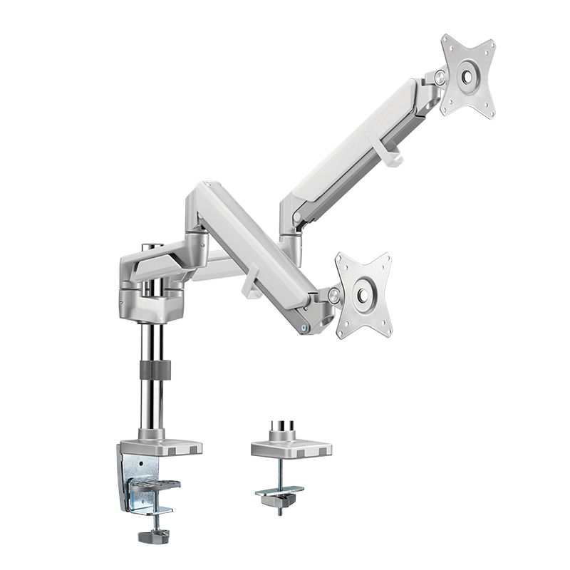 Image of LogiLink BP0089 monitor mount / stand 81.3 cm (32") Silver Desk