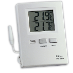 TFA-Dostmann 30.1012 insteekthermometer Elektronische omgevingsthermometer Binnen/buiten Wit