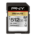 PNY PRO Elite 512 GB SDXC UHS-I Class 10