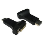 Cables Direct DisplayPort - DVI m/f Black