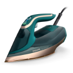 Philips 8000 series DST8030/70 iron Steam iron SteamGlide Elite soleplate 3000 W Green