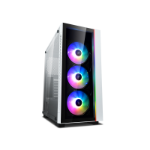 DeepCool Matrexx 55 V3 ADD-RGB WH 3F Midi Tower Zwart, Wit