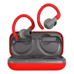 Canyon OnRun 11 Sport Headset True Wireless Stereo (TWS) Ear-hook, In-ear Calls/Music/Sport/Everyday Bluetooth Grey, Red