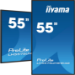 iiyama 55" 4K UHD Professional Digital Signage 24/7 display featuring Android OS, FailOver and Intel® SDM slot