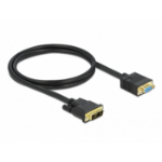 DeLOCK Cable DVI 12+5 male to VGA female 1 m
