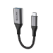 ALOGIC ULCAA-SGR USB cable 0.15 m 3.2 Gen 1 (3.1 Gen 1) USB C USB A Gray
