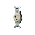 Leviton 5801-I socket-outlet NEMA 5-20R Ivory