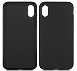 JLC iPhone XR Black Silicone Gloss Edge - Case