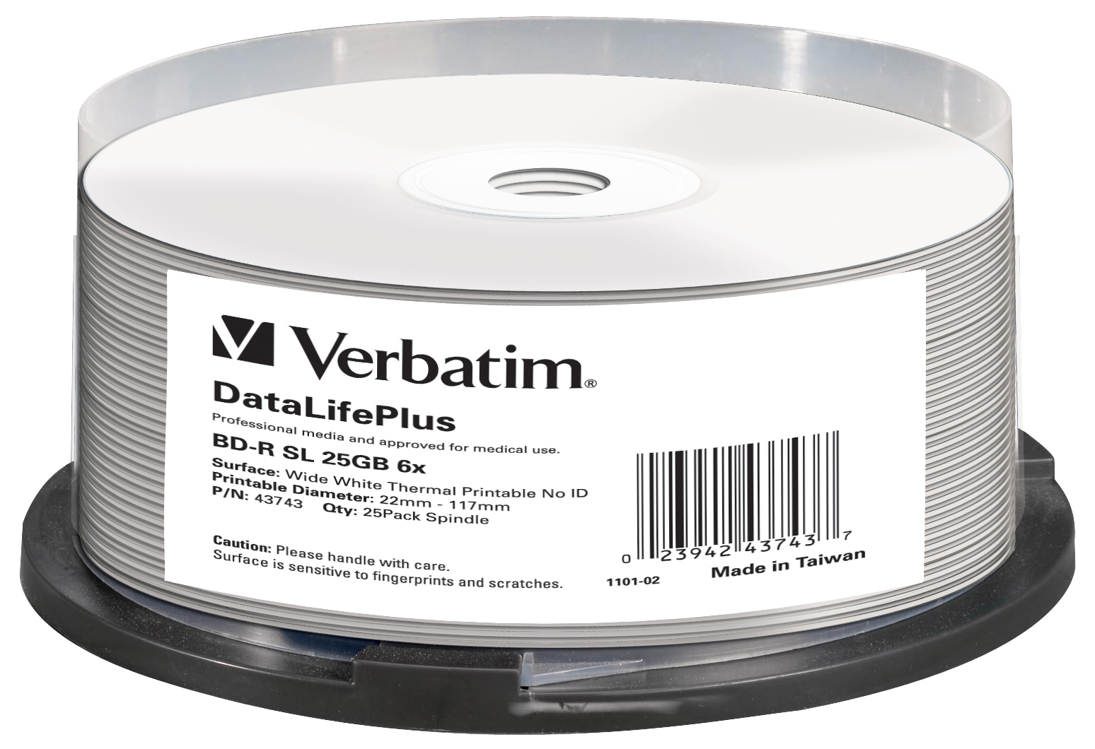 Image of Verbatim DataLifePlus BD-R 25 GB 25 pc(s)