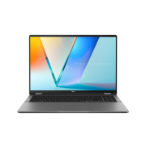 ASUS ASUS Vivobook 16 Flip 16' INTEL CORE ULTRA 7 258V 3K (2880 x 1800) OLED 16:10 aspect ratio LPDDR5X 32GB 1TB PCIEG4 Matte Grey Win11 Pro Notebook