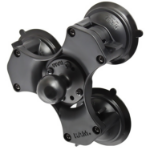 RAM Mounts Twist-Lock Triple Suction Cup Ball Base