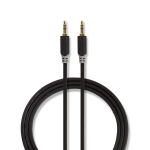 Nedis CABW22000AT10 audio cable 1 m 3.5mm Anthracite