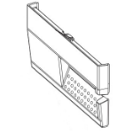 Intermec 1-040127-01 printer/scanner spare part Front panel 1 pc(s)