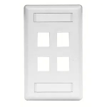 Hubbell IFP14W wall plate/switch cover White
