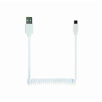 Gembird CC-MUSB2C-AMBM-6-W USB-kabel USB 2.0 1,8 m USB A Micro-USB B Wit