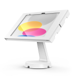 Compulocks iPad 10.9" 10th Gen Swell Enclosure Mast Counter Stand - White