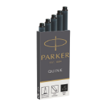Parker Quink inktpatronen zwart, doos met 5 stuks Black 5 pc(s)