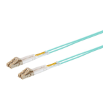 Monoprice 38277 InfiniBand/fibre optic cable 393.7" (10 m) LC OFNR Turquoise