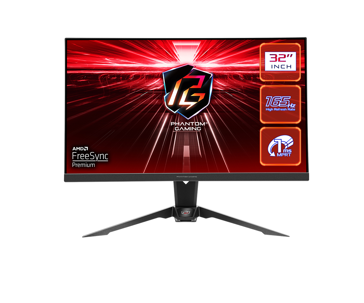 Image of Asrock PG32QF2B 80 cm (31.5") 2560 x 1440 pixels Wide Quad HD Black