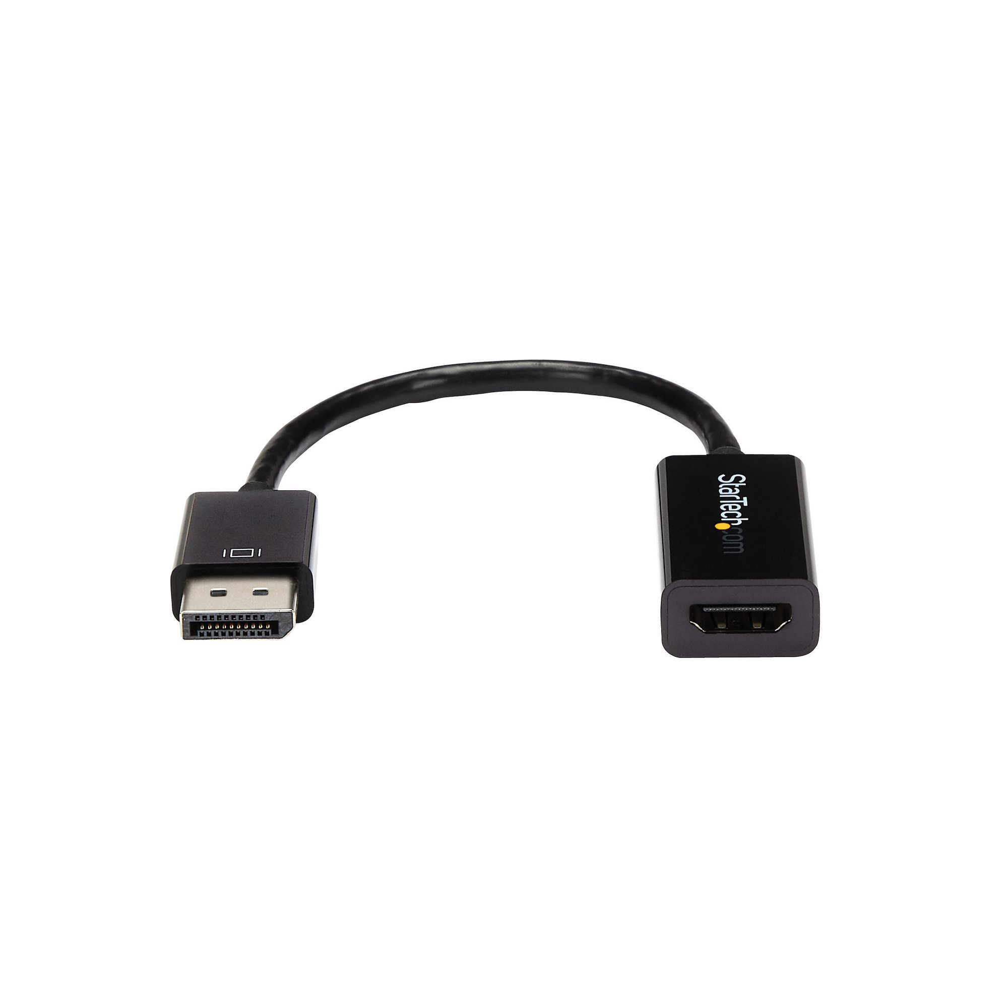 StarTech.com DisplayPort to HDMI 4K Audio / Video Converter â€“ DP 1.2 to HDMI Active Adapter for Desktop / Laptop Computers â€“ 4K @ 30 Hz