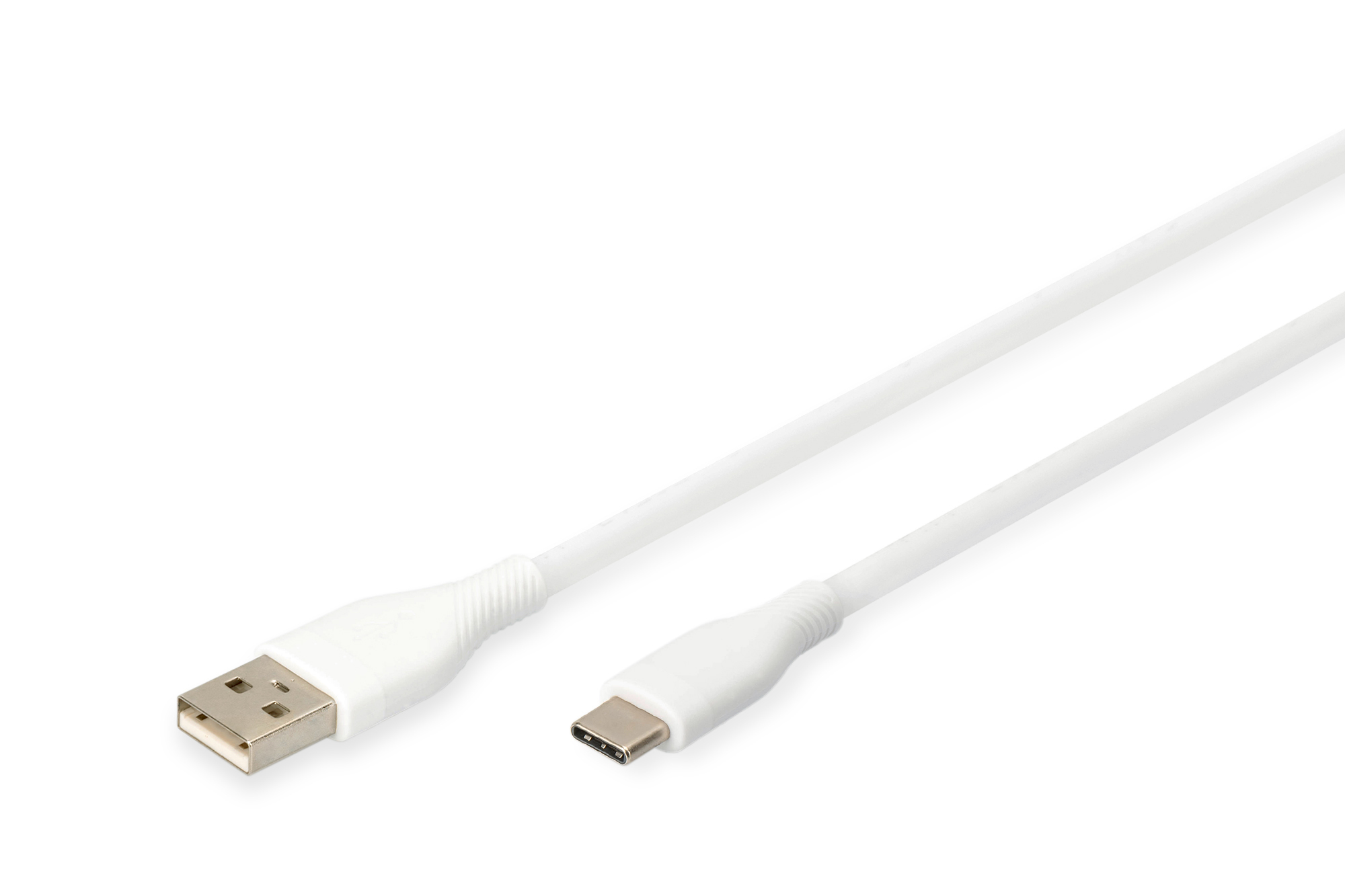 Digitus USB-C Silicone charging cable. USB-A - USB-C