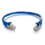 C2G 7ft Cat6 networking cable Blue 83.9" (2.13 m) S/FTP (S-STP)