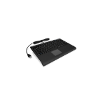 ICY BOX ACK-540U+ keyboard Universal USB US International Black