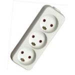 Mercodan 980215 power extension 1.5 m 3 AC outlet(s) White