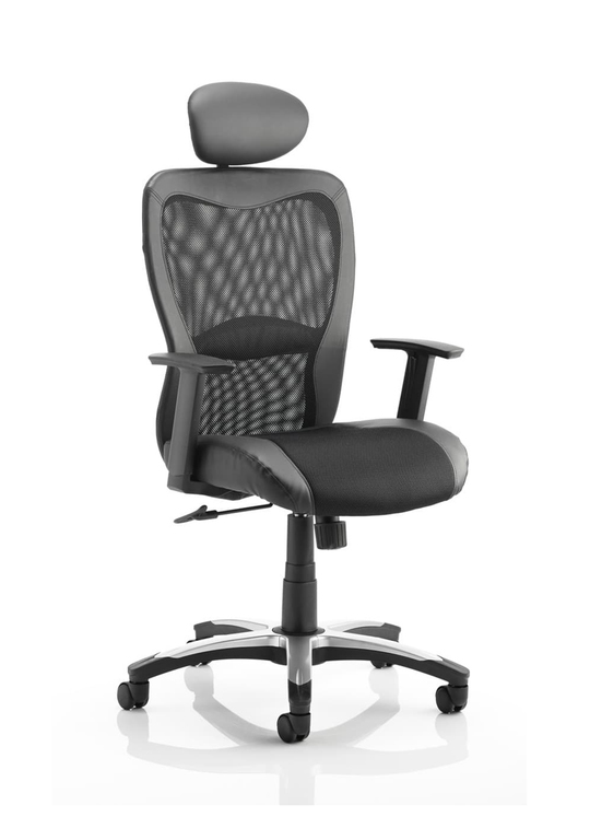 Image of Dynamic KC0160 office/computer chair Padded seat Meshed backrest