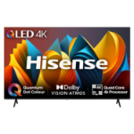 Hisense 85E7NQTUK TV 2.16 m (85") 4K Ultra HD Smart TV Wi-Fi Black 350 cd/m²