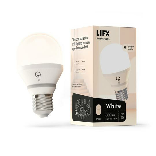 LIFX White Bombilla inteligente 8,5 W Blanco Wi-Fi