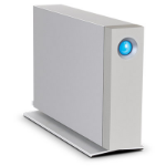 LaCie d2 Thunderbolt 2 externe harde schijf 3 TB 7200 RPM 3.5" USB 3.2 Gen 1 (3.1 Gen 1) Zilver