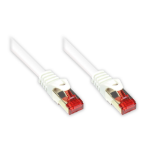 Alcasa 50m Cat6 networking cable White S/FTP (S-STP)