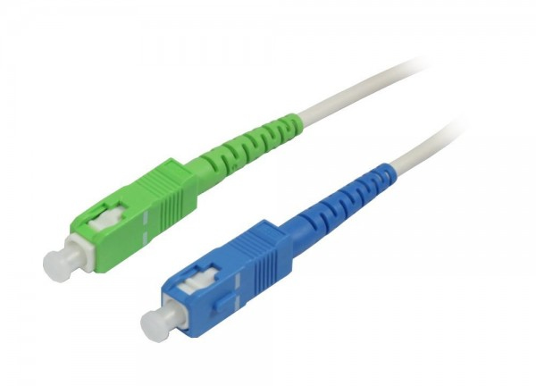 EU Product - LWL-1-Faser-Patchk..SC-SC APC8Grad 9/125u Schrgschliff - Cable - Network thumbnail