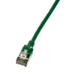 LogiLink CQ9055S networking cable Green 2 m Cat6a S/UTP (STP)