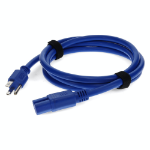 AddOn Networks ADD-515P2C1514AWG8FTBE power cable Blue 96.1" (2.44 m) NEMA 5-15P IEC C15