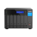 QNAP TVS-h674 NAS Tower Intel® Core™ i3 i3-12100 16 GB DDR4 QuTS hero Nero