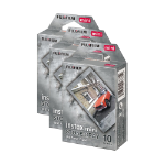 Fujifilm Instax Mini Stone Grey Deco Photo Film - Pack of 30