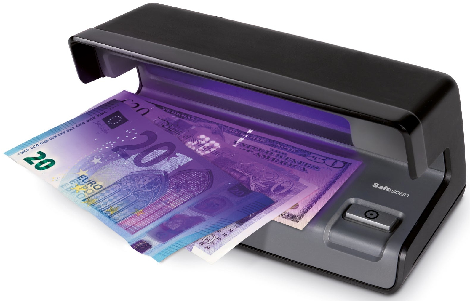 Safescan 50 UV counterfeit bill detector Black