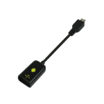 MBeat USB-MICROOTG cable gender changer Micro-USB USB Type-A Black