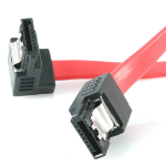 StarTech.com LSATA18RA1 SATA cable 18" (0.457 m) SATA 7-pin Red