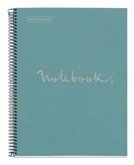 Miquelrius ECO Emotions writing notebook A4 80 sheets Blue