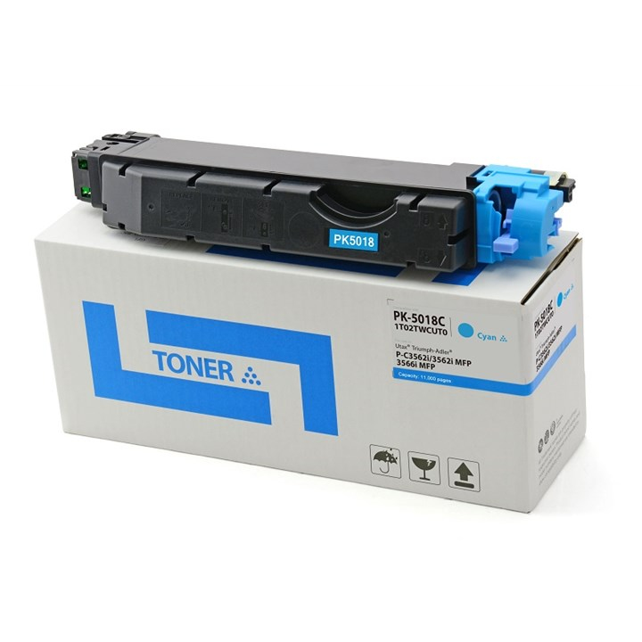 Data Direct Utax PK5018 PC3562I 3562I MFP 3566I Toner Cyan Compatible
